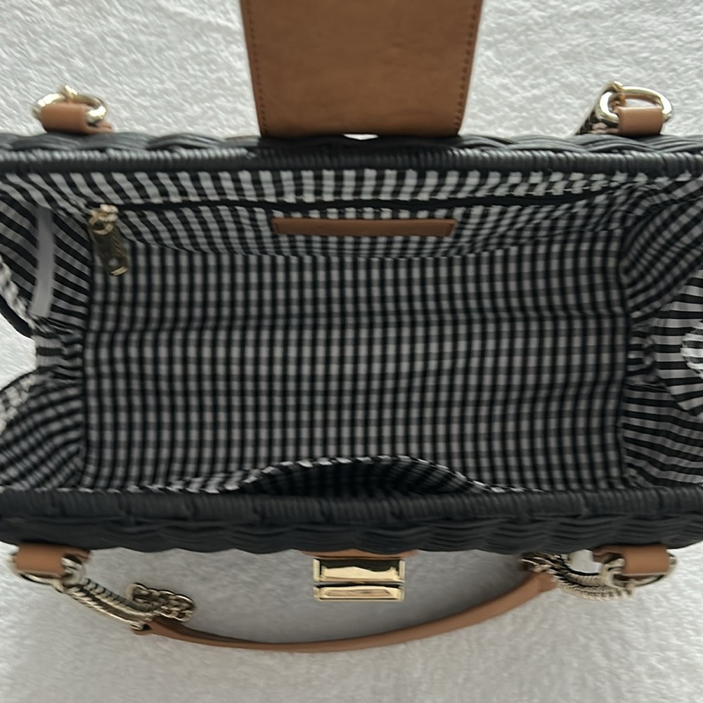 Talbots Black Rattan Bag - Picture 6 of 16
